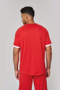 Unisex Kontrast Sport Shirt