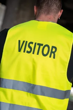 Warnweste "VISITOR"