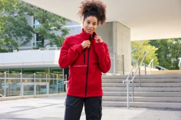 Workwear Übergangsjacke in Cordoptik - Color